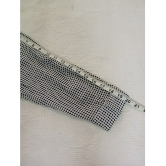 Grand & Greene Shirt S Houndstooth Pattern Womens Black & White Button-Up - Picture 10 of 10